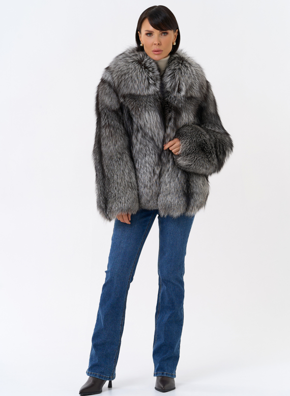 Шуба из лисы